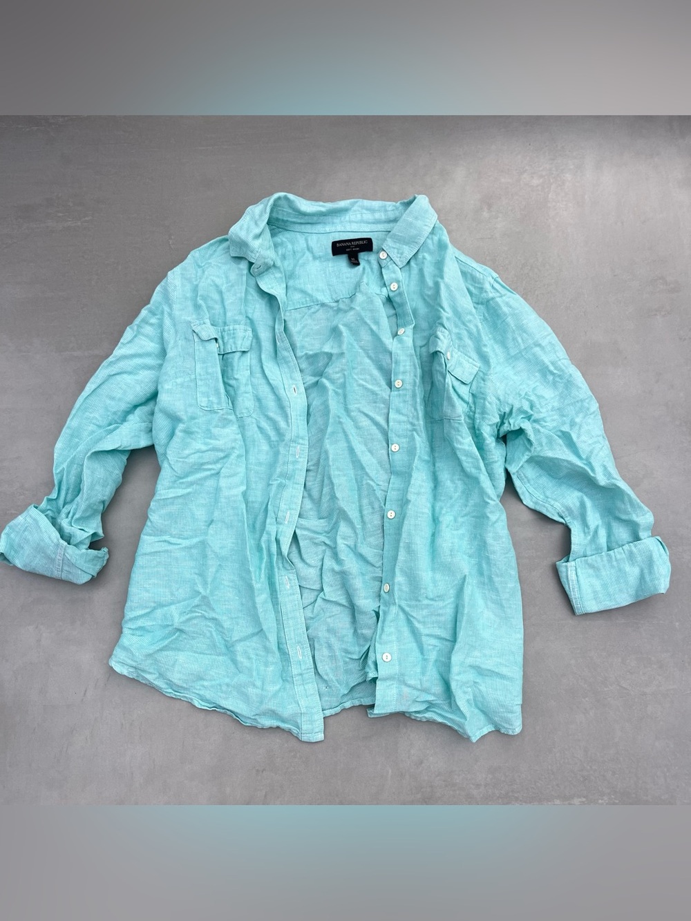 Banana Republic Linen Button Down